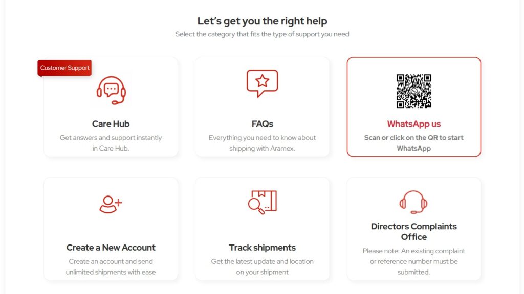 Aramex Qatar Help Center